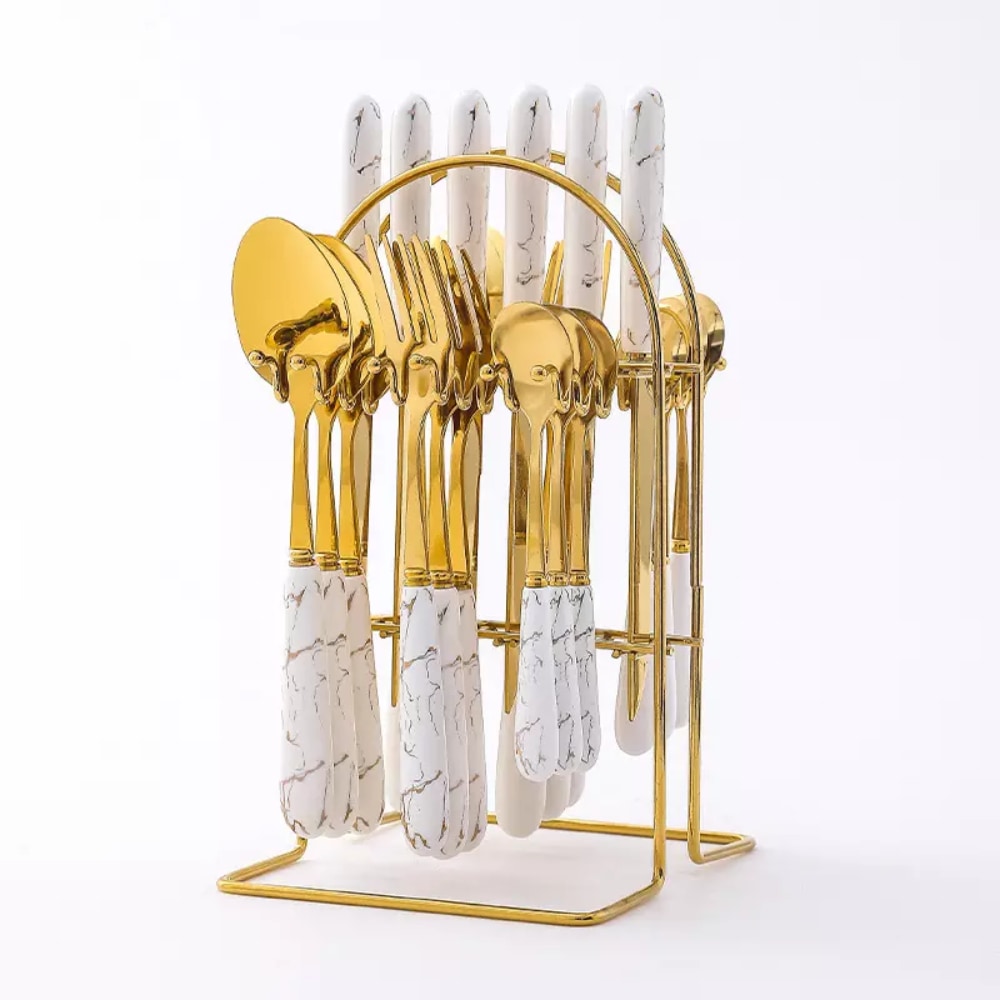 Set tacâmuri "ODETTE" 24 buc