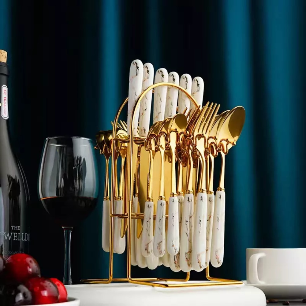 Set tacâmuri "ODETTE" 24 buc