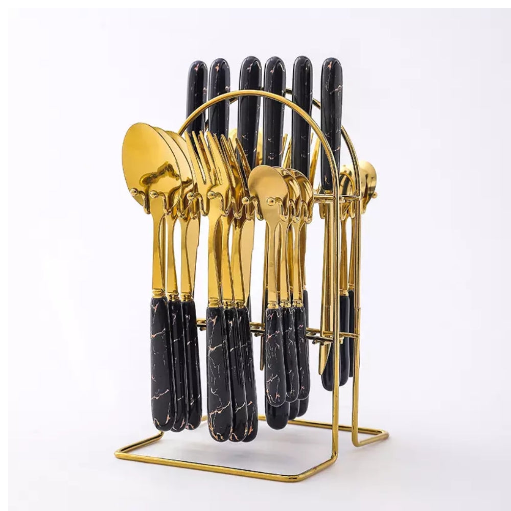 Set tacâmuri "ODETTE" 24 buc