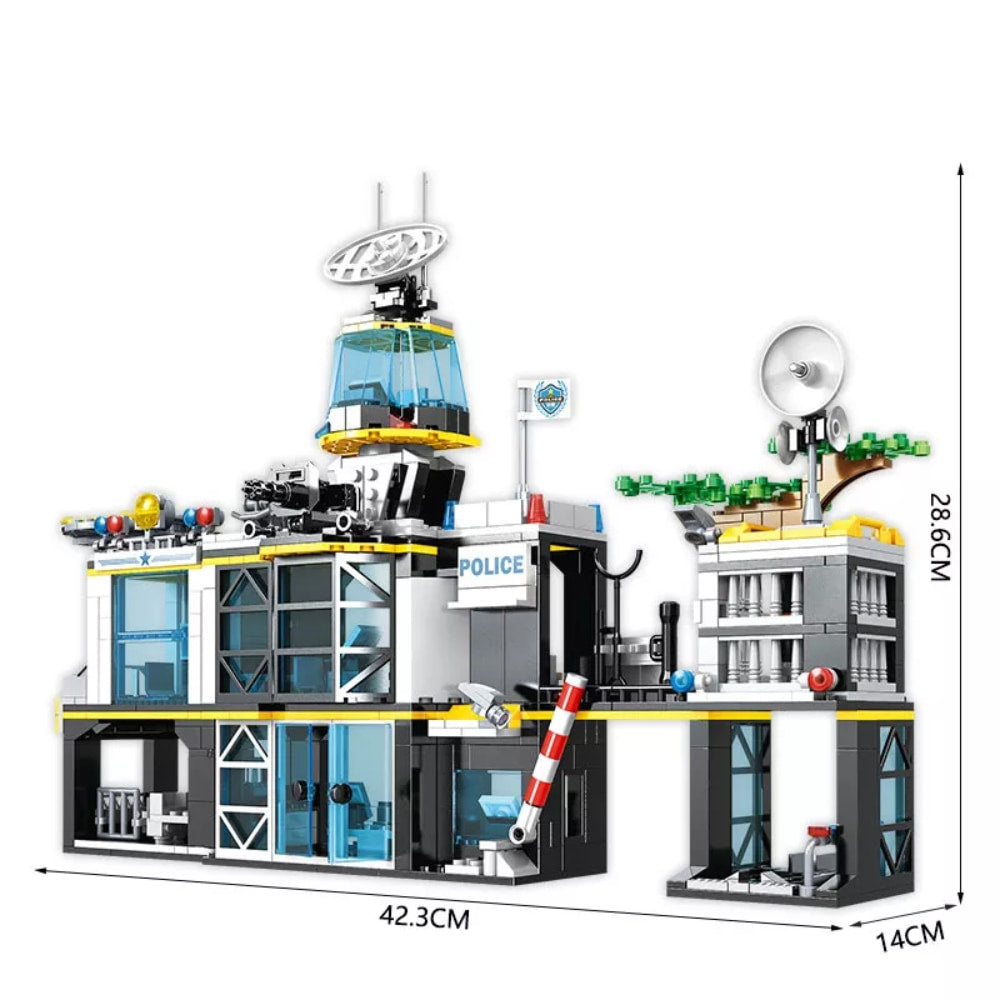 Set de cărămizi POLICE Team 1261 piese