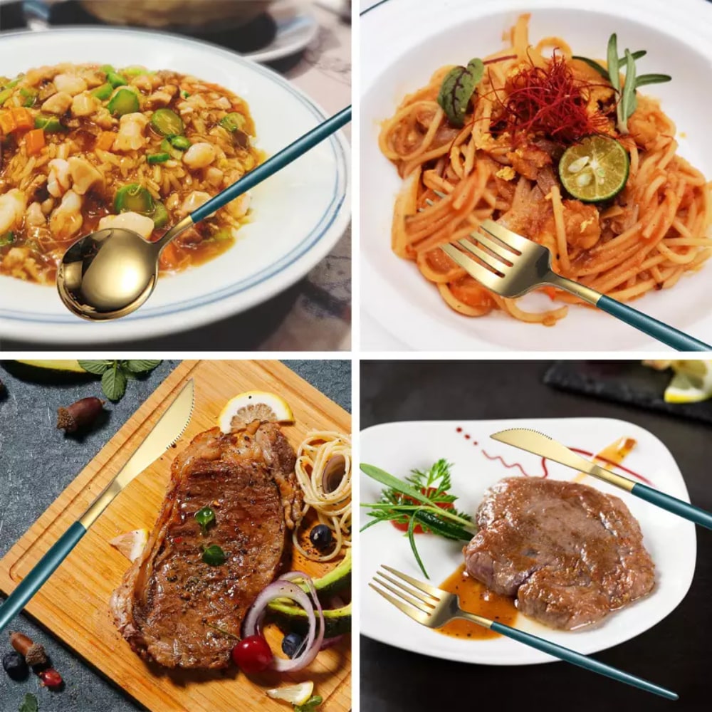 Set tacâmuri "ODILE" 24 buc