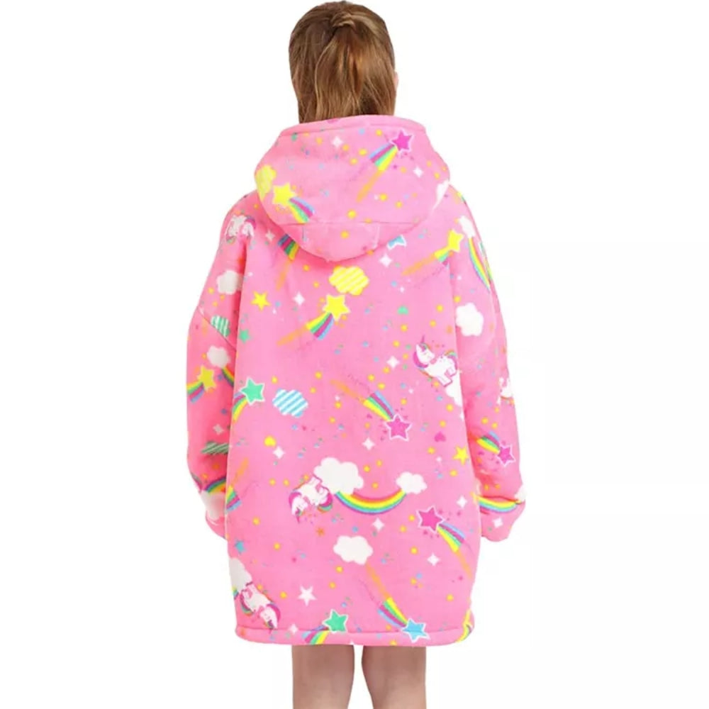 Pătură hanorac pentru copii