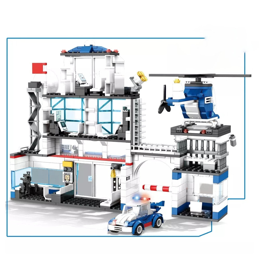 Set de cărămizi echipa POLICE 563 piese