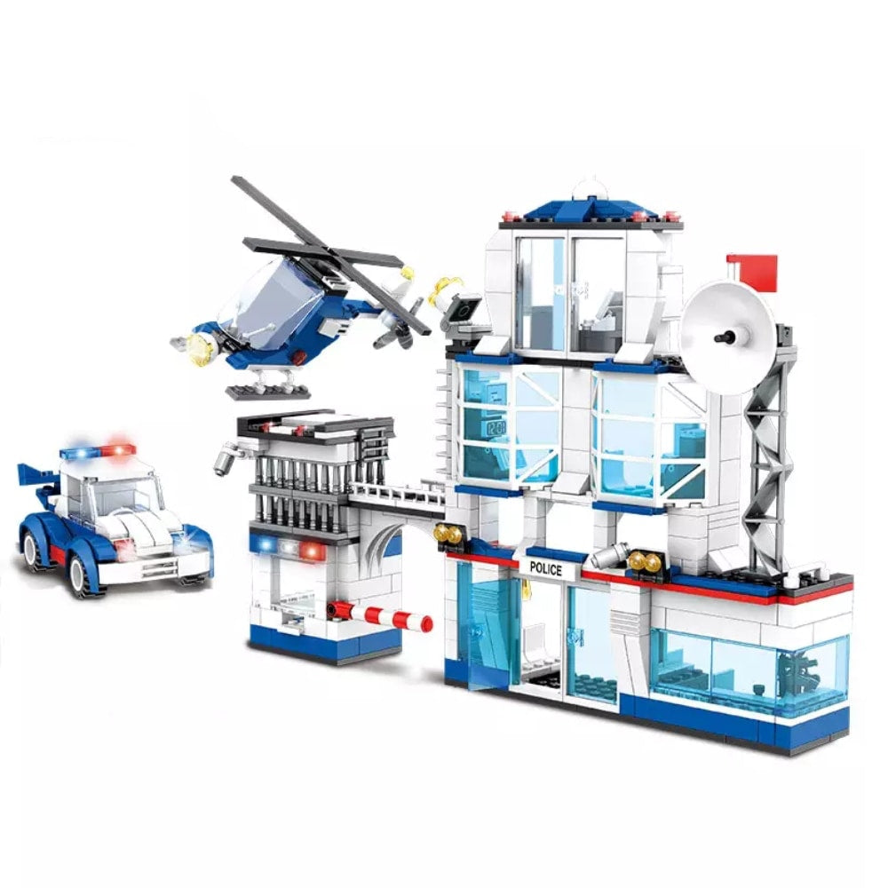 Set de cărămizi echipa POLICE 563 piese