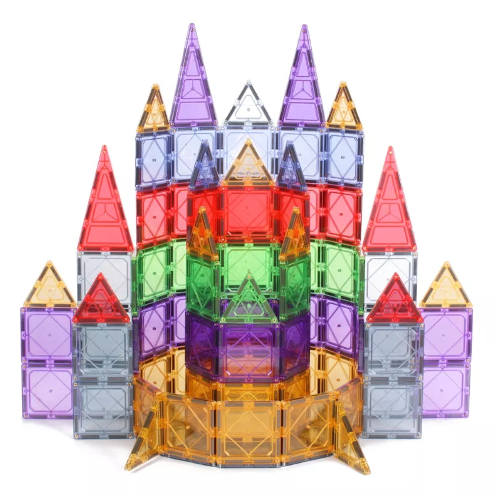 Set de constructie magnetic - 100 de piese