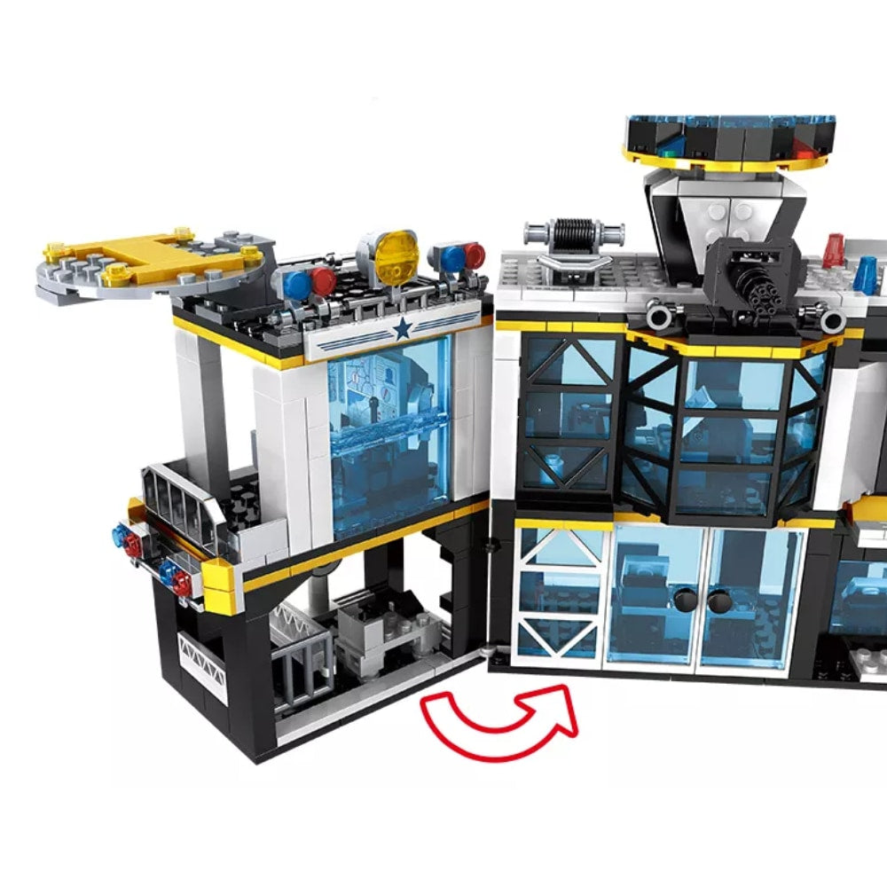 Set de cărămizi POLICE Team 1261 piese