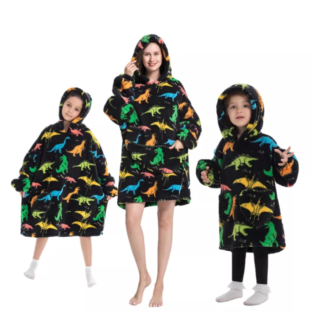 Pătură hanorac pentru copii