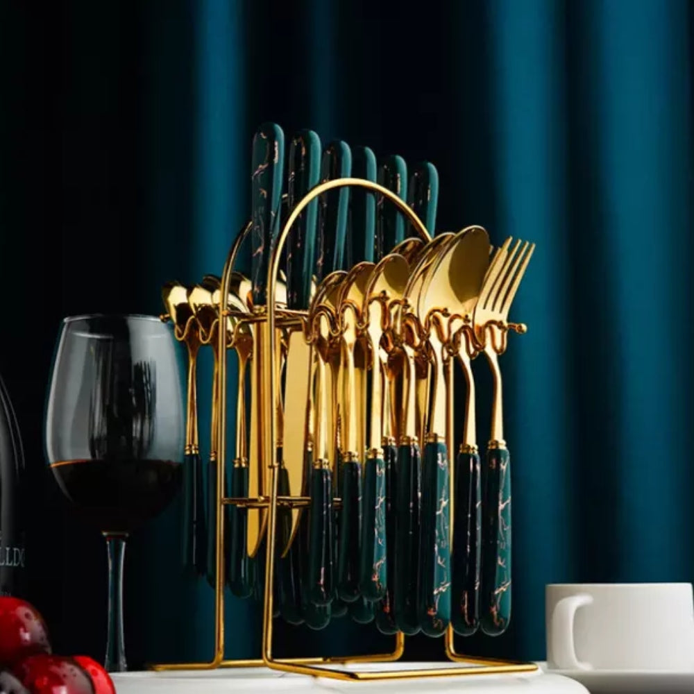 Set tacâmuri "ODETTE" 24 buc