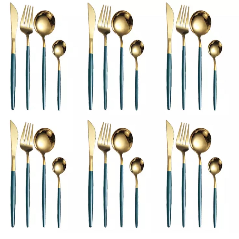 Set tacâmuri "ODILE" 24 buc