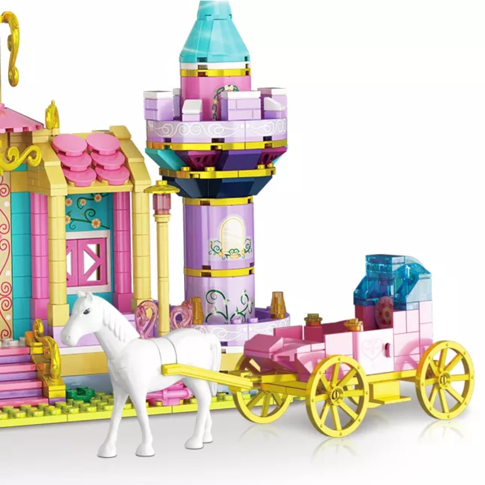 Set cărămizi castel de vis 1000 piese