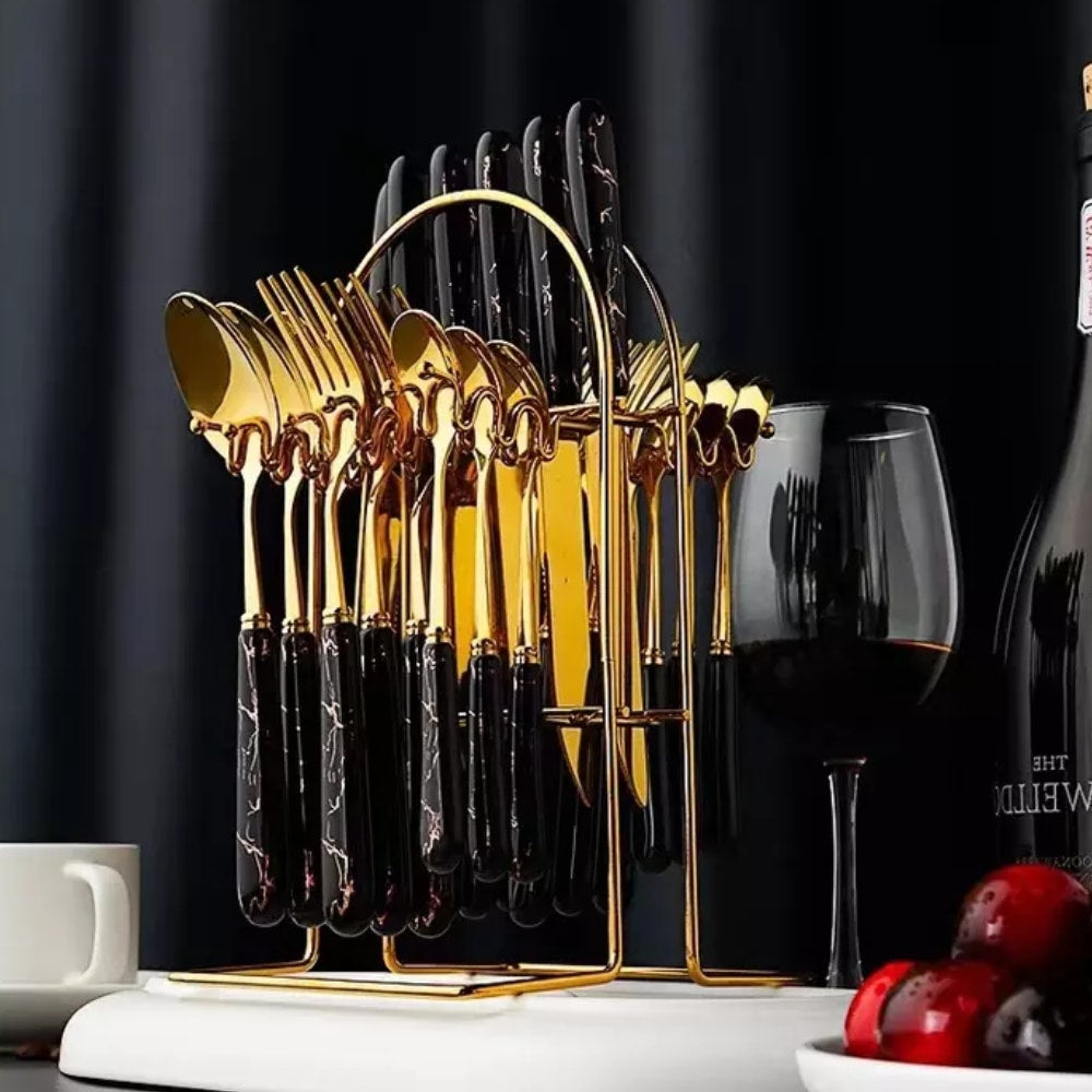 Set tacâmuri "ODETTE" 24 buc