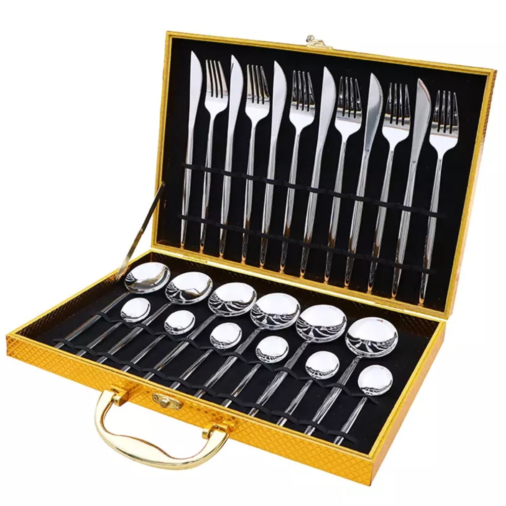 Set tacâmuri "ODILE" 24 buc