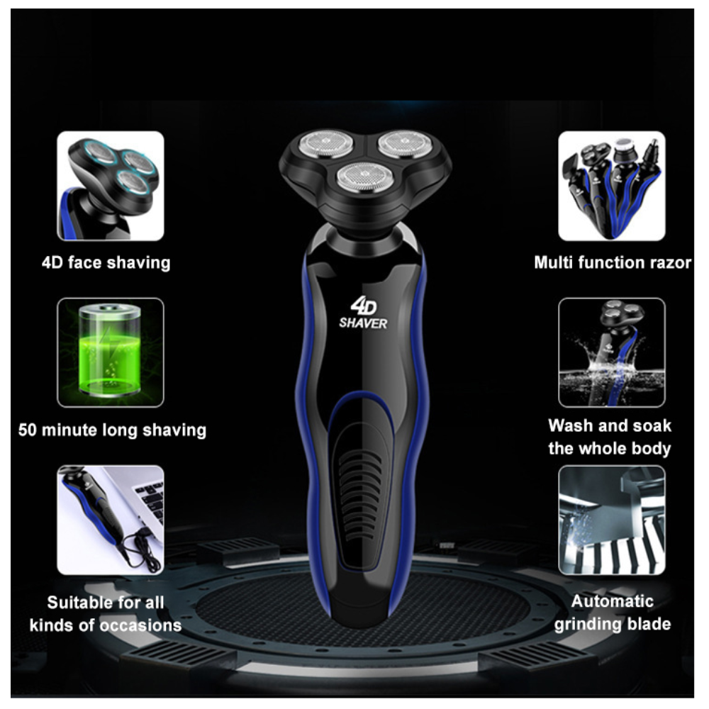 Set impermeabil 3 în 1 pentru bărbierit