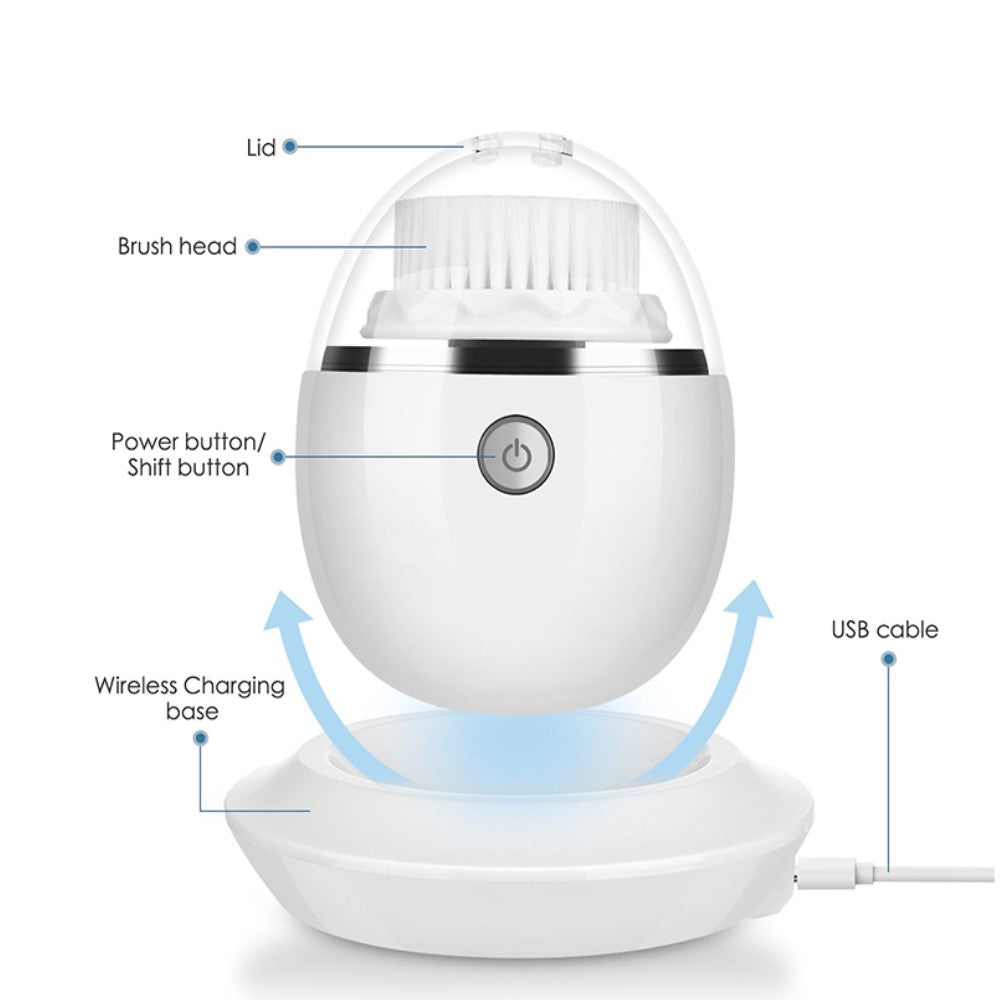 Dispozitiv care vibrează pentru curățarea profundă a feței