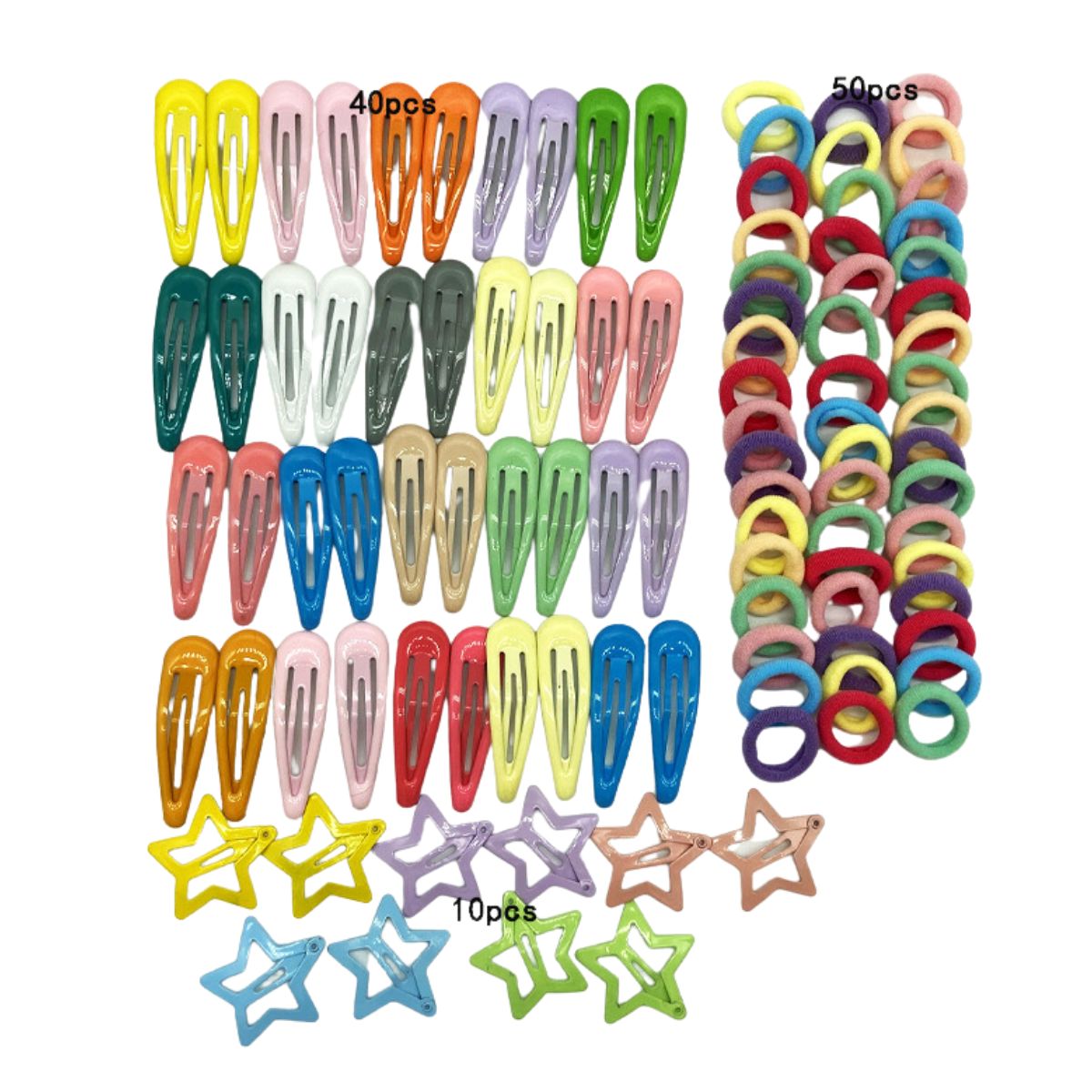 Set de păr - 100 de bucăți