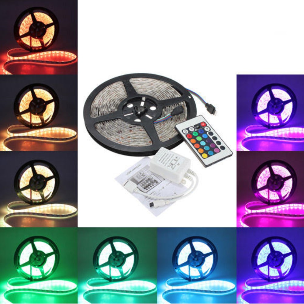 Led strip RGB-W 5m cu telecomandă