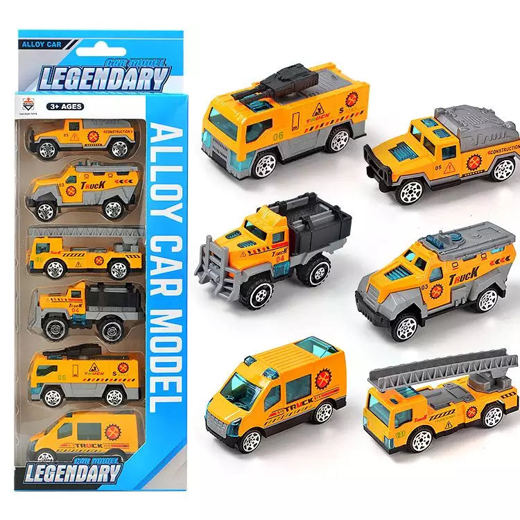 Set de jucării mașini 6 piese