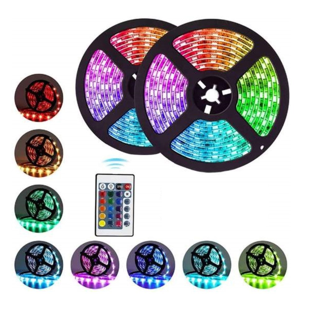 Led strip RGB-W 5m cu telecomandă