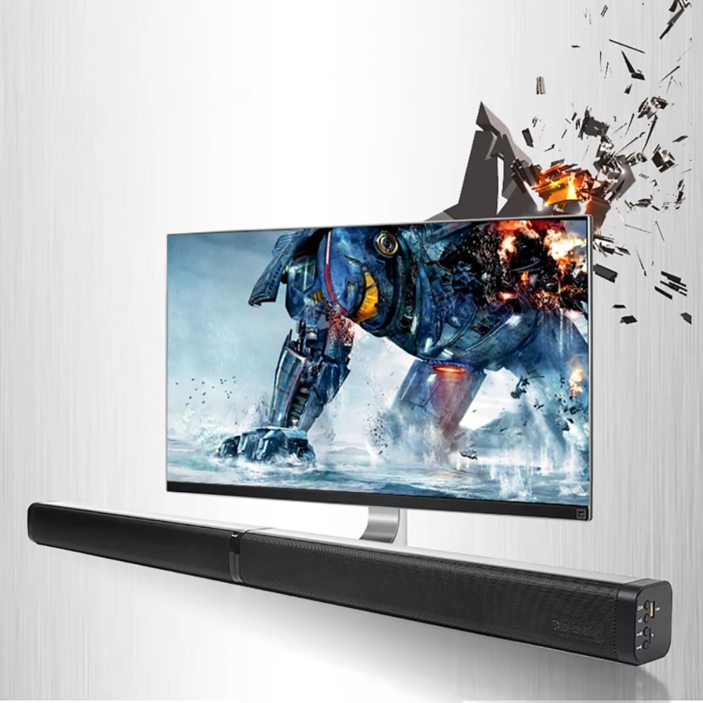 Soundbar cu Bluetooth și încărcare fără fir