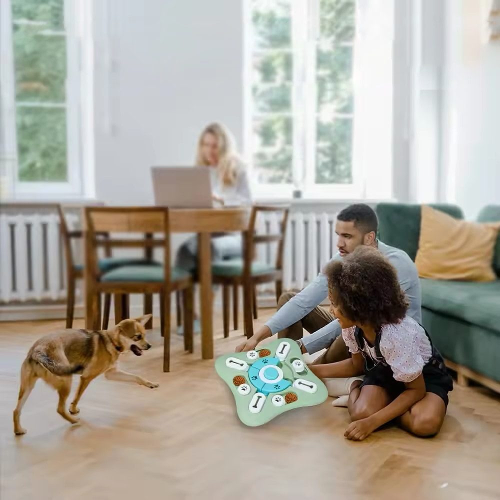 Puzzle interactiv pentru câini - Puzzle