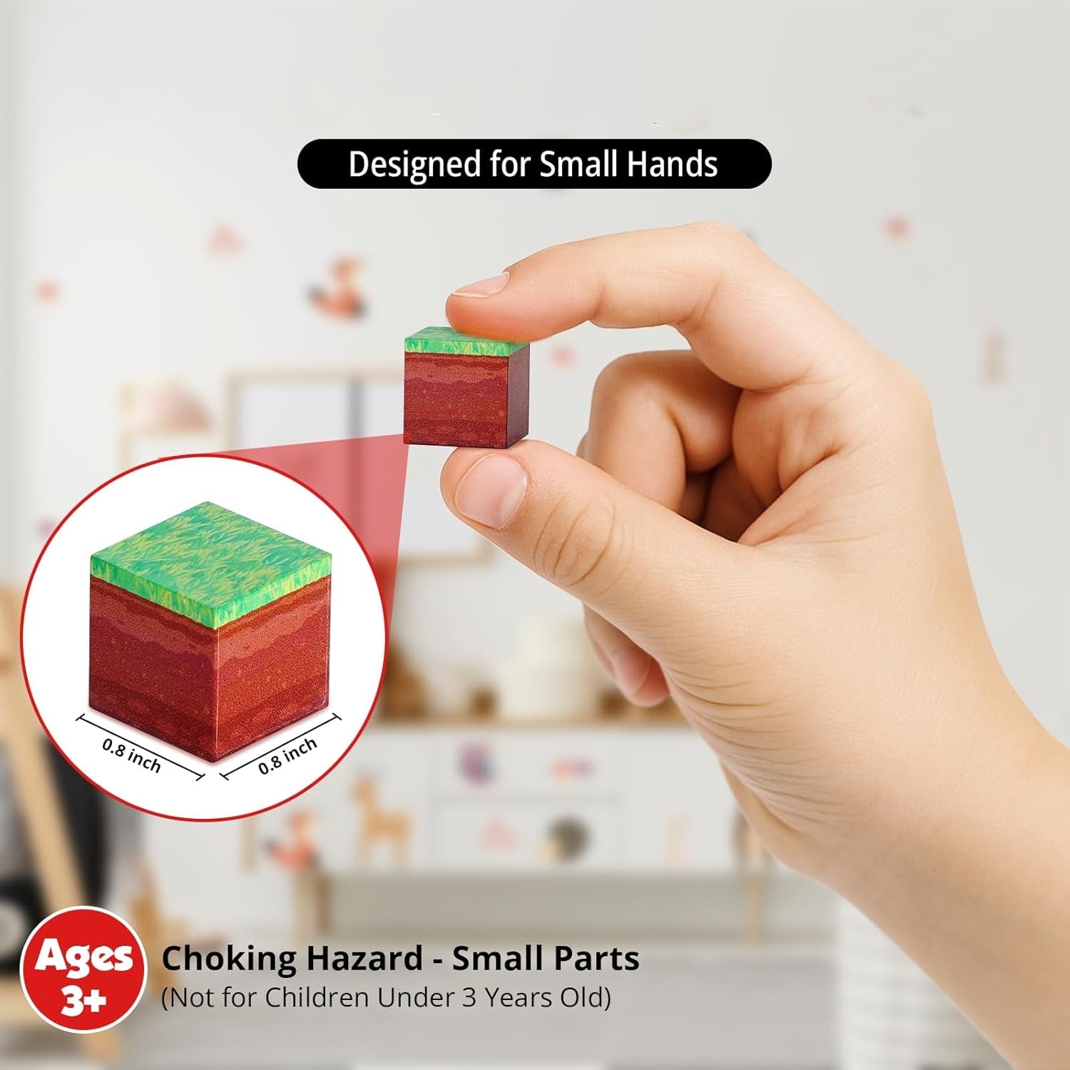 MAGNECRAFT Magnetic Blocks – 200 buc. cuburi magnetice de construcție STEM pentru copii 3+