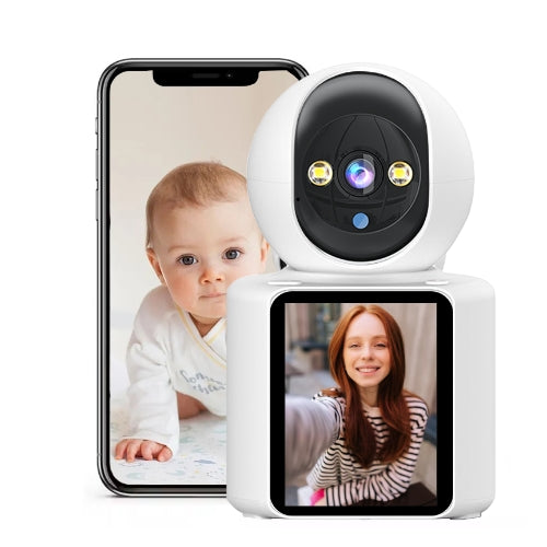Baby Monitor inteligent și wireless cu vedere pe timp de noapte și conexiune video și audio bidirecțională.