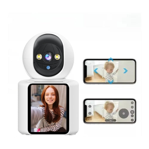 Baby Monitor inteligent și wireless cu vedere pe timp de noapte și conexiune video și audio bidirecțională.