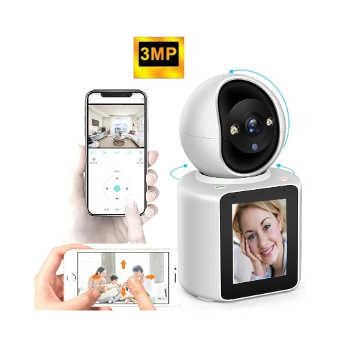 Baby Monitor inteligent și wireless cu vedere pe timp de noapte și conexiune video și audio bidirecțională.