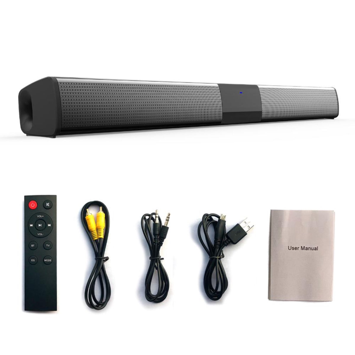 SonicLine 4.0 Soundbar Bluetooth – 55 cm, 4 difuzoare, sunet surround