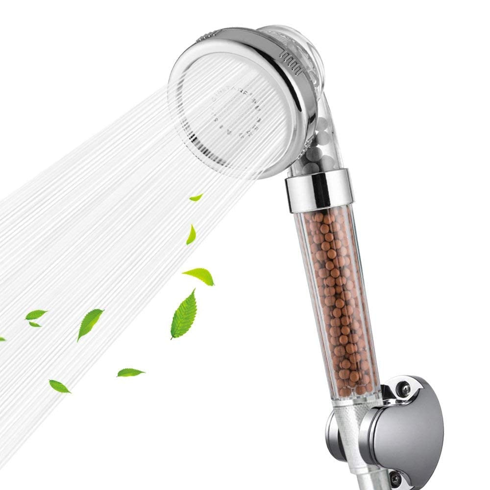 Mâner duș, presiune mare cu 3 moduri de functionare si filtru de impurități